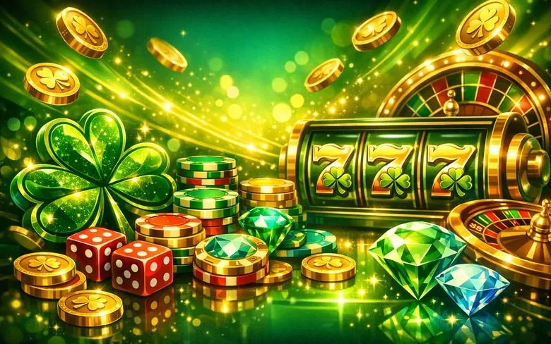 Lucky Barry Casino home page banner